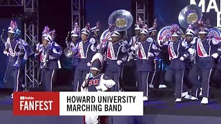 howard university marching band youtubeblack fanfest washington dc 2017