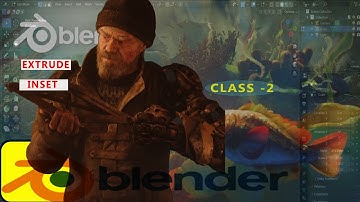 Blender Modeling Class -2 |  Edit Mode Shortcut , Extrude and Inset faces | BYTSC |