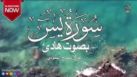 قران كريم .سورة يس هادئة(القارئ وضاح الحمودي)