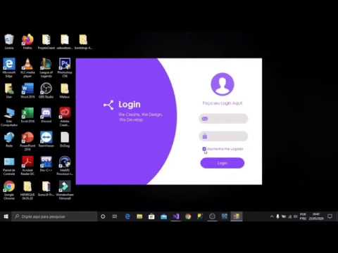 Design Moderno de Login   C# - ep.1