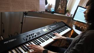 Video thumbnail of "Massive Attack - Teardrop | Vkgoeswild piano cover (version 2)"