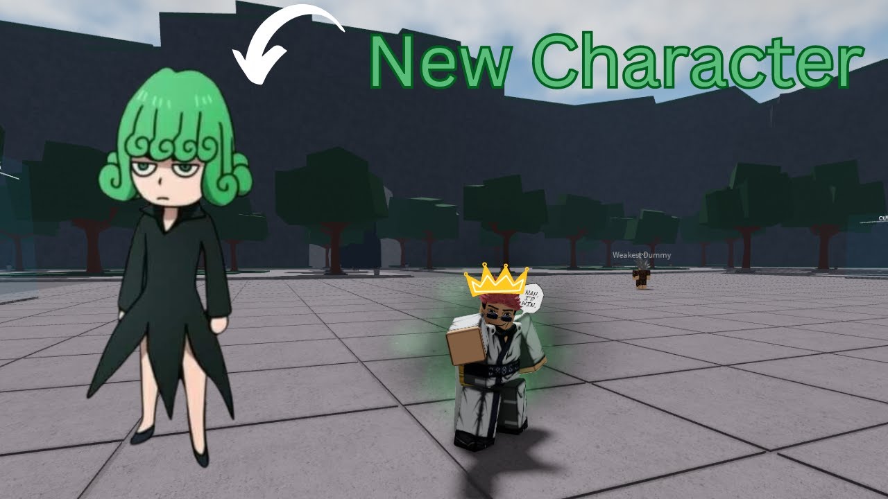 USING THE NEW CHARACTER IN ROBLOX STRONGEST BATTLEGROUNDS - YouTube