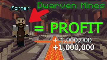 Dwarven Mines BAZAAR FLIPPING | Money Making Method | Hypixel Skyblock