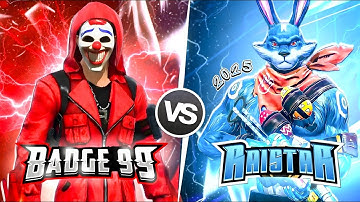 RAISTAR VS BADGE99 in 2025 🔥😱 Free Fire Max