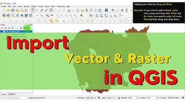 Data Import 01: Vector and Raster Data in QGIS