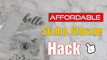Affordable Stamp Storage Hack