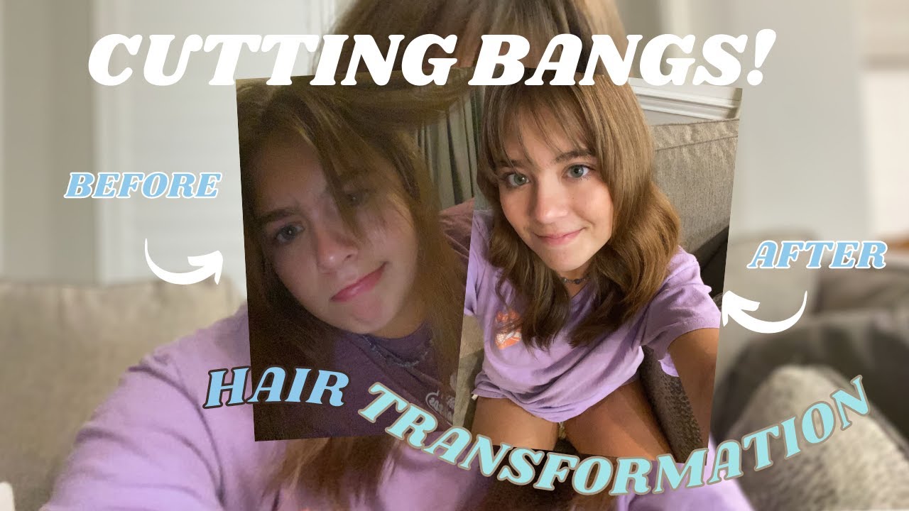 Lily Retha Cutting Wispy Bangs! | Hair Transformation | Lily Ruth - YouTube
