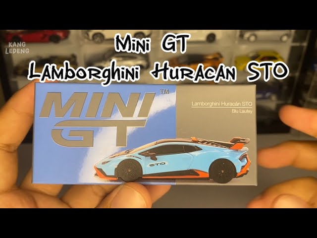 MINI GT Lamborghini Huracán STO Blu 475 MINIGT.com – Welcome to the World of 1:64!