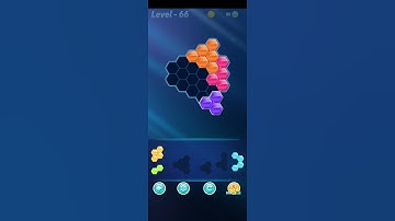 Block! Hexa Puzzle~Regular A  block 3 to 6 levels level~66