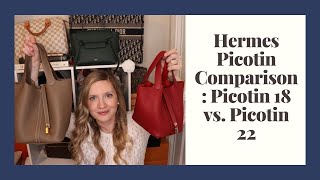 Hermes Picotin Size Comparison: Picotin 18 vs  Picotin 22
