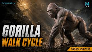 How to Animate a Gorilla Walk Cycle in Maya — The Hardest Biped You'll Ever Animate