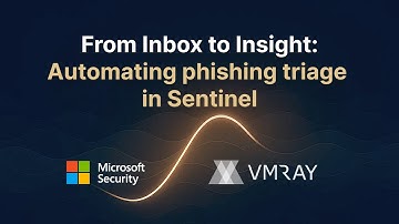 5 phishing triage with VMRay and Sentinel