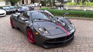 Pagani Huayra PROJEC VULCAN Crazy 3 million$ Hypercar God of the winds In Miami Supercar Rally(Walking the line between supercar and hypercar, the Pagani Huayra is one of the fastest, most prestigious and most beautiful means of transportation money ..., 2016-01-17T23:15:07.000Z)