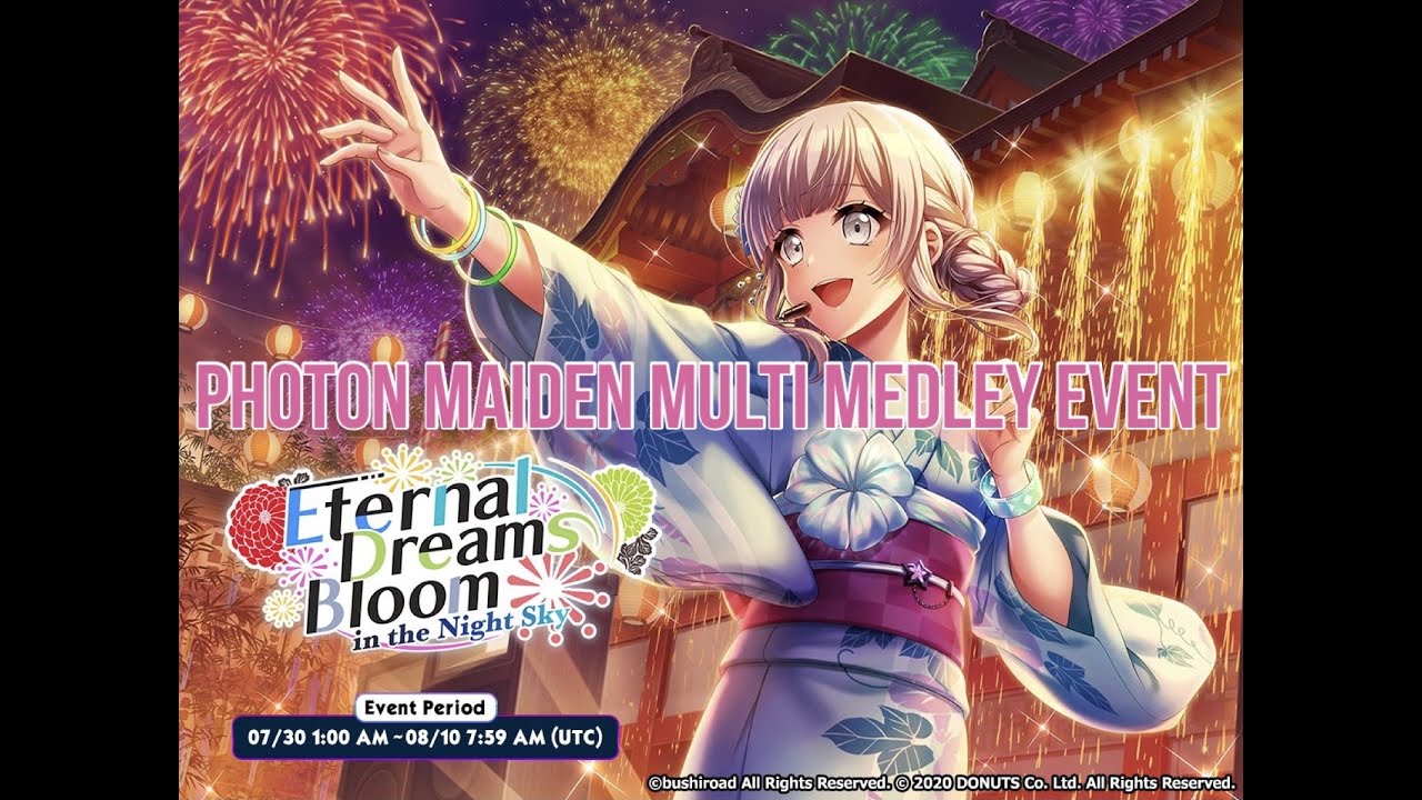 Eternal Dream Bloom in the Night Event Gacha Guide (Multi Medley/Event Medley with Photon Maiden)