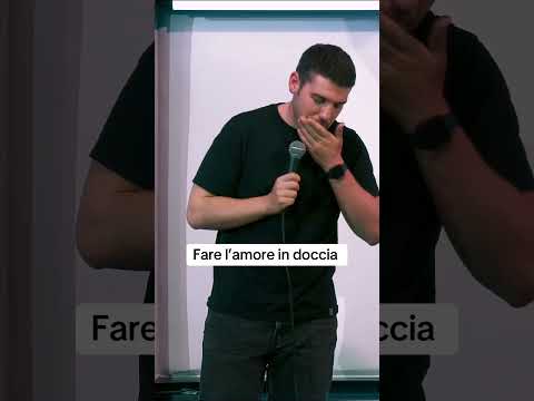 Fare sesso in doccia - show completo sul mio canale standup