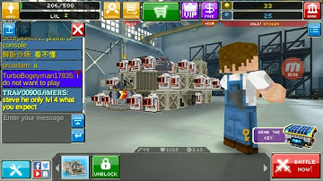 Blocky cars bypass gun and block glitch