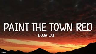 Doja Cat  Paint The Town Red (Lyrics)