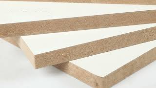 Wholesale 4*8 28 mm 18mm waterproof mdf board melamine woods price  decorated cabinet glossy wall