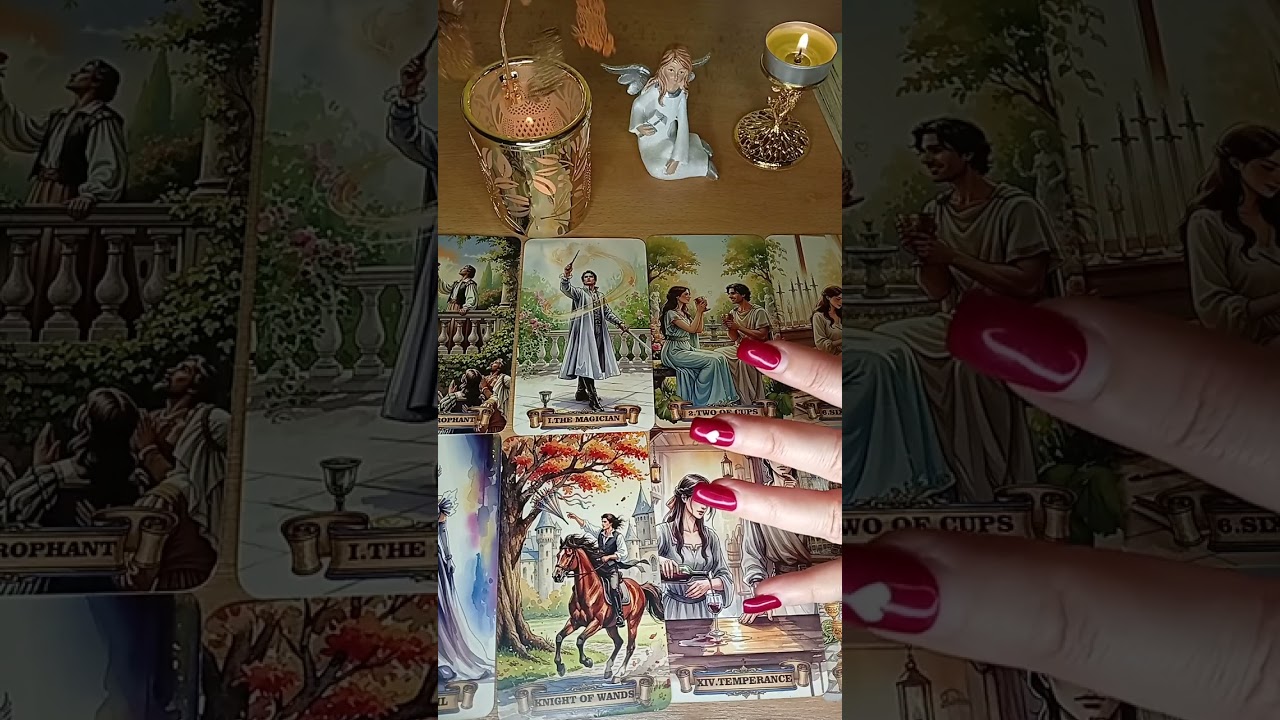 Proč se milujeme, ale nejsme spolu?❤️ Jste na prahu nového začátku!? 🍀 #vzkazprotebe #tarot #výklad
