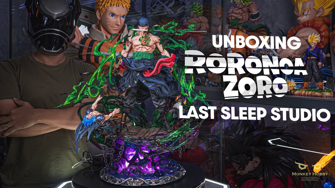 Unboxing One Piece Roronoa Zoro Last Sleep studio - YouTube