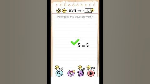 Brain Test - Level 123 - ❤️ HOW DOES THIS EQUATION WORK? ❤️