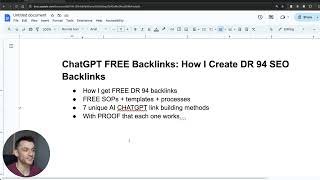 chatgpt free backlinks: how i create dr 94 seo backlinks (ai link building)