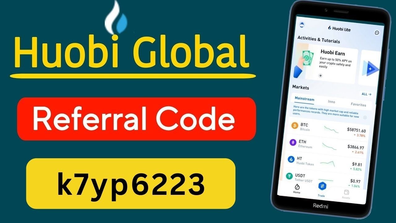 Huobi referral code huobi global referral code huobi pro referral