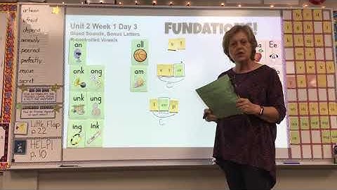 Fundations 2, Unit 2, Week 1, Day 3