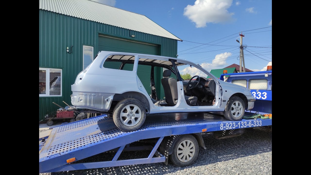 Открасили кузов Калдины в серебро 1A0