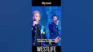 Thumbnail of Westlife - my love lyrics