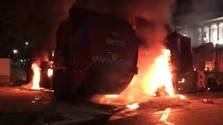 Black Man Jacob Blake Shot Kenosha Wisconsin Rioters Burning Garbage Sanitation Truck at Courthouse
Please subscribe to my channel!
I claim no monetary or ownership interest or rights to this music or video.
FAIR USE NOTICE This video may contain copyrighted material; the use of which has not been specifically authorized by the copyright owner. We are making such material available for the purposes of criticism, comment, review and news reporting which constitute the fair use of any such copyrighted material as provided for in section 107 of the US Copyright Law. Not withstanding the provisions of sections 106 and 106A, the fair use of a copyrighted work for purposes such as criticism, comment, review and news reporting is not an infringement of copyright. Black Man Jacob Blake Shot Kenosha Wisconsin Rioters Burning Garbage Sanitation Truck at Courthouse