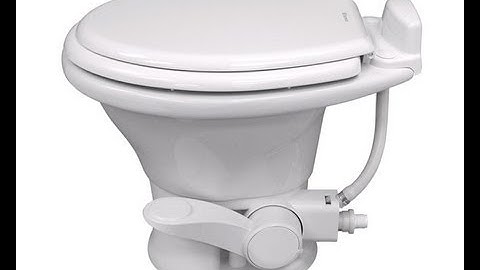 Dometic RV Toilet Installation, RV How To Video