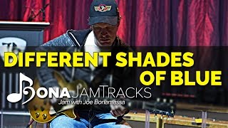 Bona Jam Tracks - "Different Shades of Blue" Official Joe Bonamassa Guitar Backing Track in A Minor chords