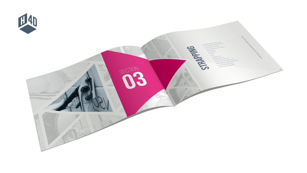 New packaging catalogue | Hazel 4D