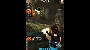 Lara Croft: Relic Run [Hat Trick Achievement]