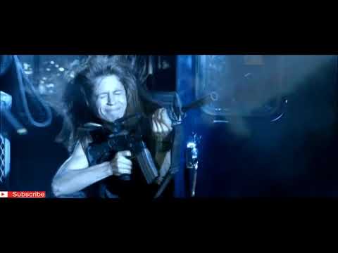 Terminator 2Movie Scenes Helicopter Chase l 4K