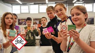 Children explain how to recognise symbols of hazardous chemicals on packaging ❗️⚠️