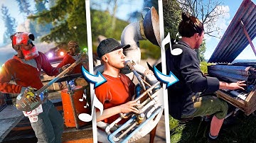 Top 7 Song Recreations With Rust Instruments!