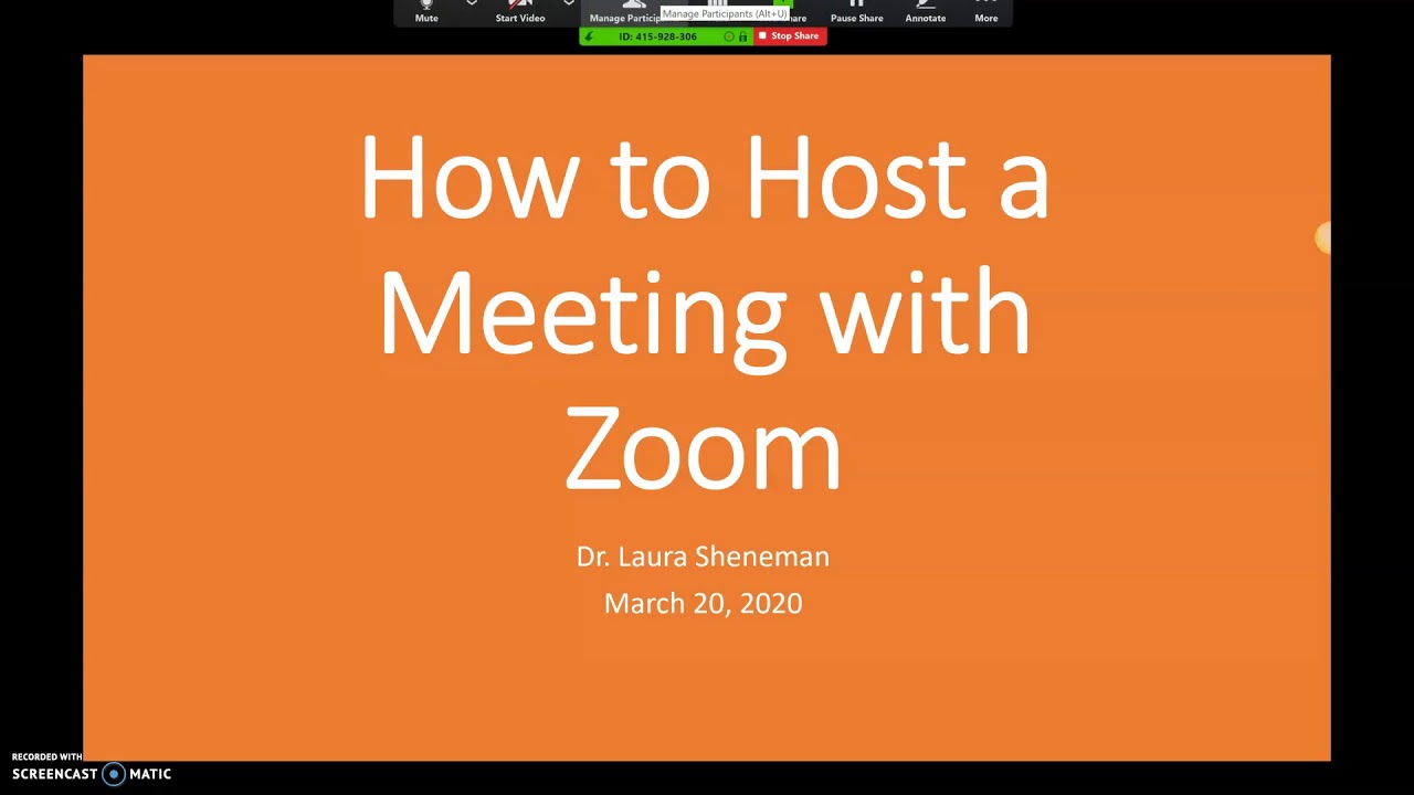 is hosting zoom meeting free
