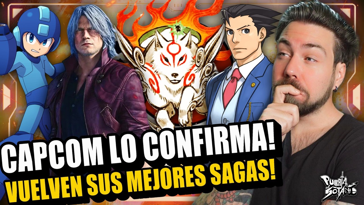 🔥CAPCOM QUIERE SER AÚN MEJOR! Estas SAGA MÍTICAS VOLVERÁN! Ace Attorney! Mega Man! Okami! DMC y MÁS! episode artwork