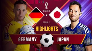 HIGHLIGHTS | Germany vs Japan FIFA World Cup 2022 Qatar