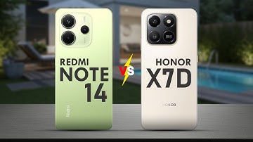 REDMI NOTE 14 VS HONOR X7D - Which is Best?