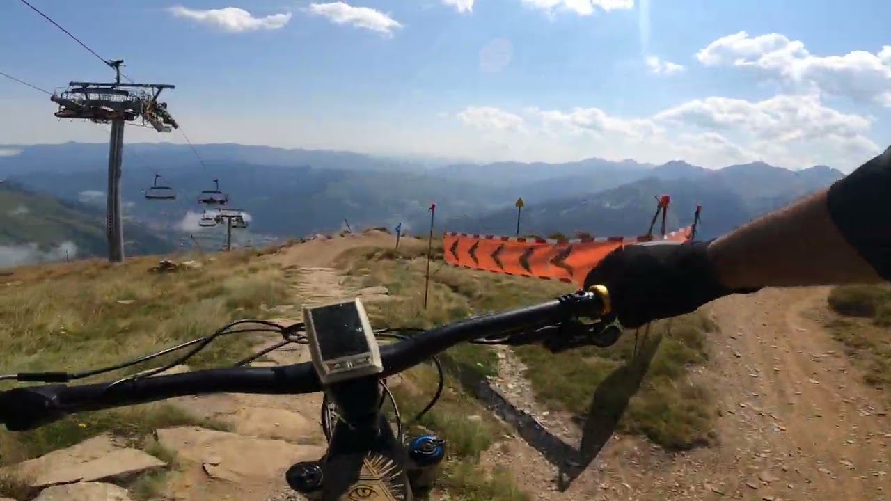 Bike Park saint lary Pyrénées piste bleu « easy rider »