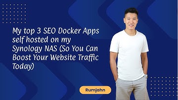 My top 3 SEO Docker Apps self hosted on my Synology NAS