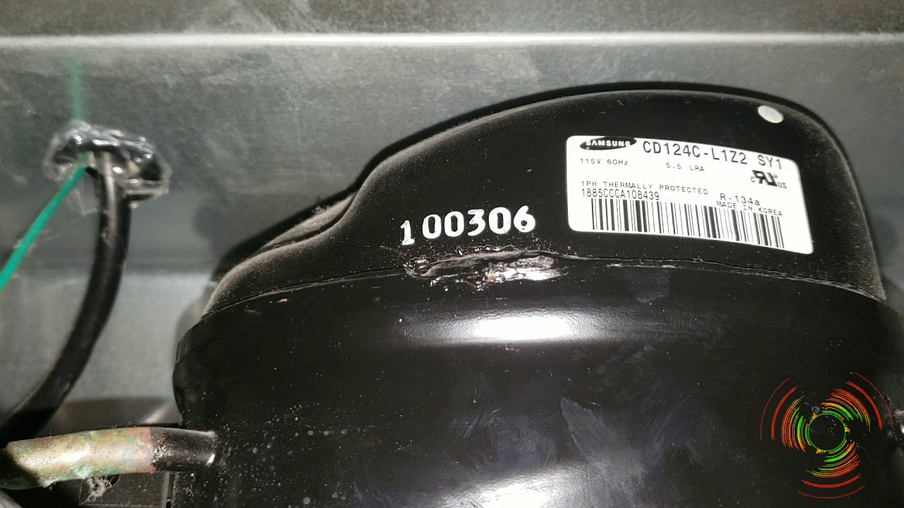 Magic Chef Mini Fridge (Samsung Compressor) Startup/Run/Shutdown YouTube