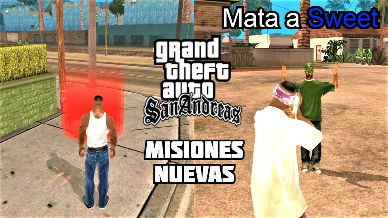 Top 5 Misiones Nuevas Para GTA San Andreas Android 2021 YouTube 