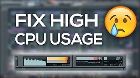 FL Studio 12: CPU OVERLOAD and UNDERUNS FIX