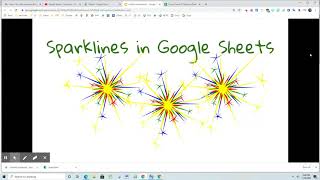Sparklines in Google Sheets