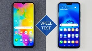Samsung M20 vs Huawei Y9 (2019) SpeedTest Comparison
