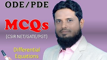 MCQ 2 #ODE #ordinary_differential_equation #csir_net_ode_questions #pgt_differential_equation